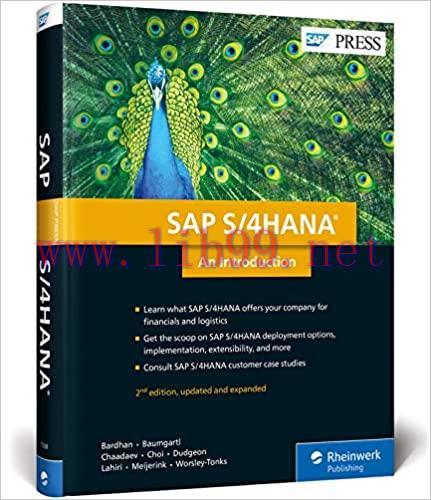 (PDF)SAP S/4HANA: An Introduction 2nd Edition by Devraj Bardhan