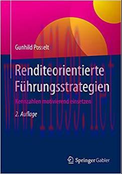 (PDF)Renditeorientierte F&uuml;hrungsstrategien: Kennzahlen motivierend einsetzen (German Edition) 2...