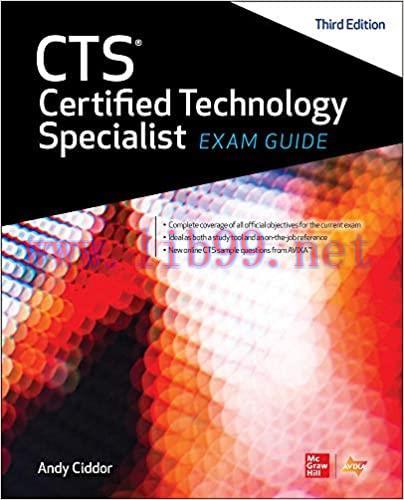 (PDF)CTS Certified Technology Specialist Exam Guide, Third Edition