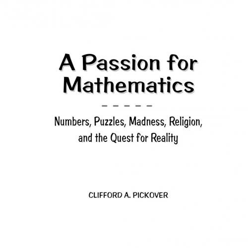 Passion for Mathematics, A