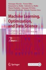 [PDF]Machine Learning, Optimization, and Data Science: 8th International Conference, LOD 2022, ...