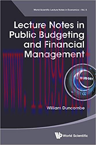[PDF]Lecture Notes In Public Budgeting And Financial Management