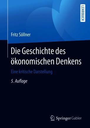 Die Geschichte des &ouml;konomischen Denkens