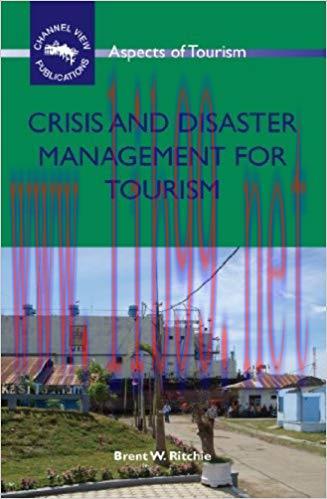 (PDF)Crisis and Disaster Management for Tourism (Aspects of Tourism)