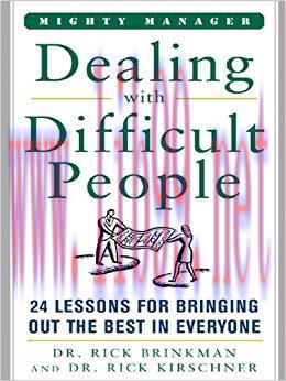 (PDF)Dealing With Difficult People 1st Edition