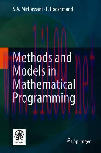 [FOX-Ebook]Methods and Models in Mathematical Programming