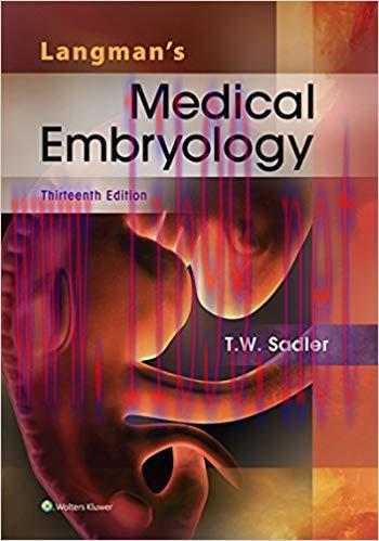 (PDF)Langman&rsquo;s Medical Embryology 13th Edition