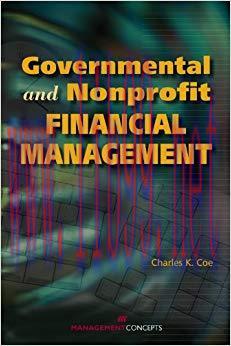 (PDF)Governmental and Nonprofit Financial Management 1st Edition