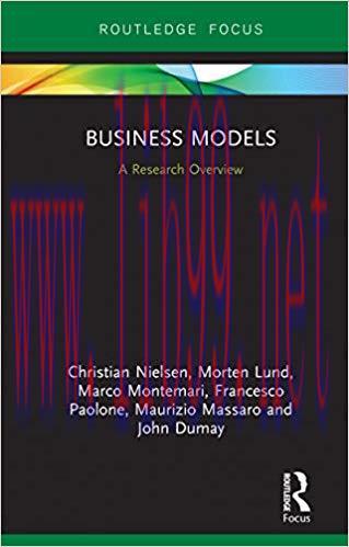 (PDF)Business Models: A Research Overview (State of the Art in Business Research) 1st Edition