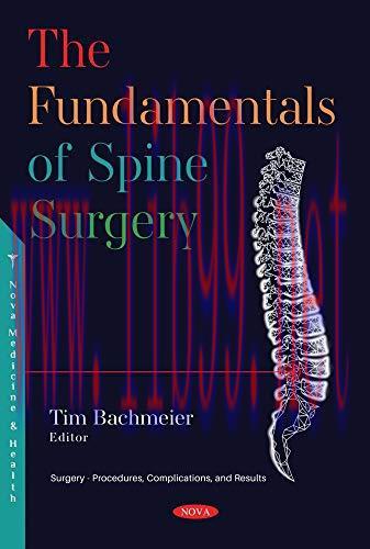 [AME]The Fundamentals of Spine Surgery (Original PDF)