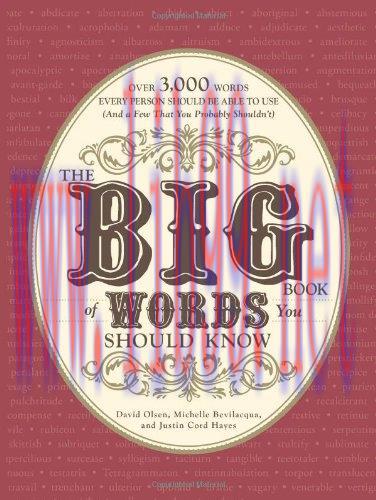 [FOX-Ebook]The Big Book of Words You Should Know: Over 3,000 Words Every Person Should be Able ...