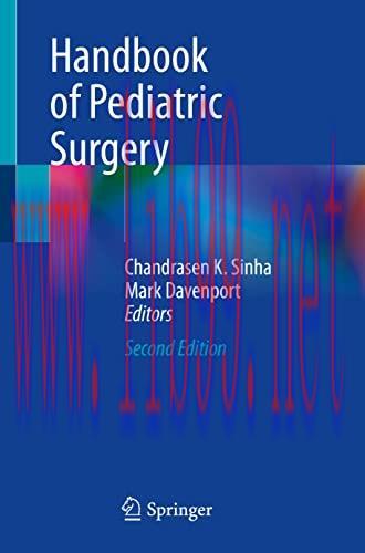 [AME]Handbook of Pediatric Surgery, 2nd Edition (Original PDF)