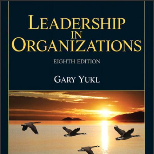 (IM)Leadership in Organizations, 8th Edition.zip