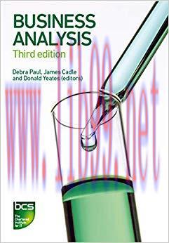 Business Analysis 3rd Edition,