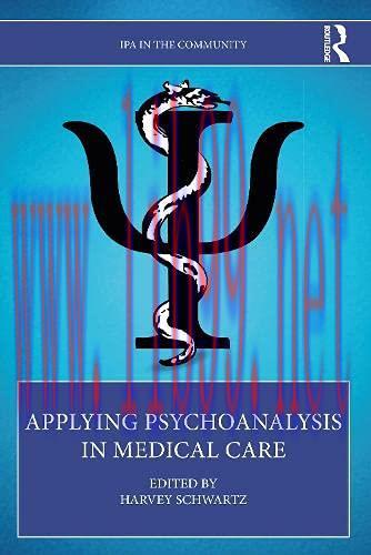 [AME]Applying Psychoanalysis in Medical Care (IPA in the Community) (Original PDF)