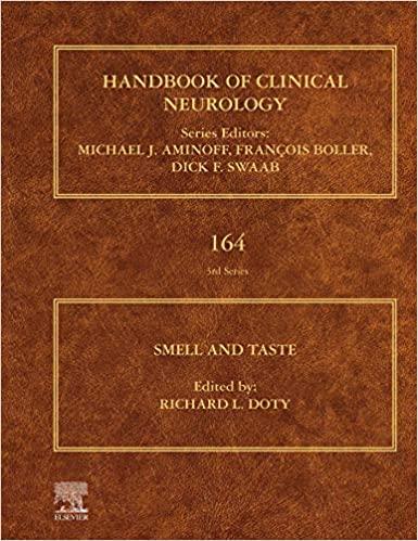 Smell and Taste (Handbook of Clinical Neurology 164)