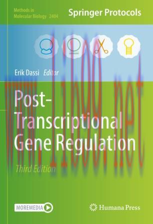 Post-Transcriptional Gene Regulation