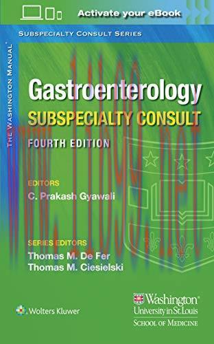 [AME]The Washington Manual Gastroenterology Subspecialty Consult, 4ed (ePub)