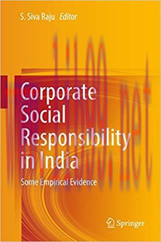 (PDF)Corporate Social Responsibility in India: Some Empirical Evidence 1st ed. 2017 Edition