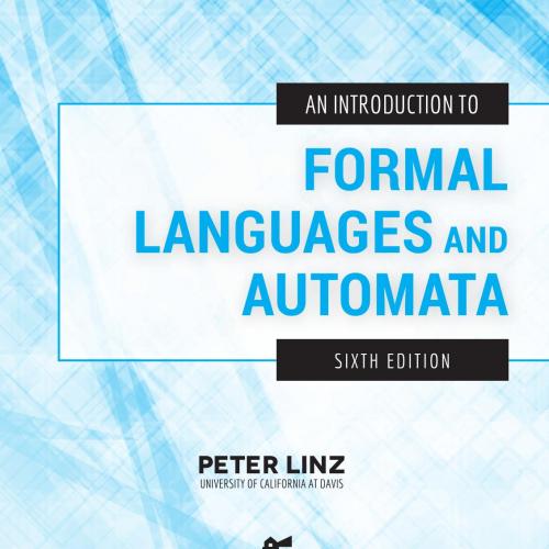 Introduction to Formal Languages and Automata 6th Edition, An