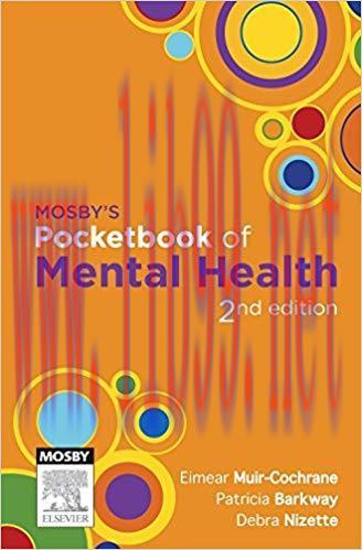 [PDF]Mosby&rsquo;s Pocketbook of Mental Health, 2nd Edition