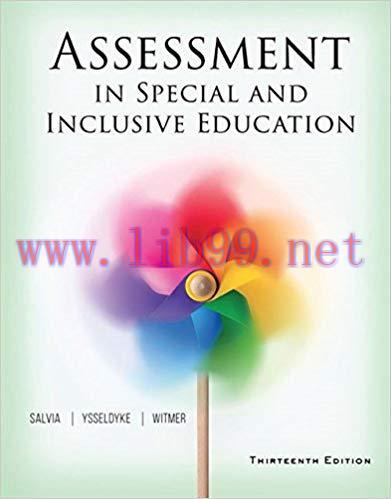 [PDF]Assessment in Special and Inclusive Education 13e