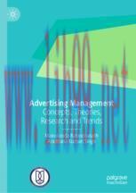 [PDF]Advertising Management: Concepts, Theories, Research and Trends
