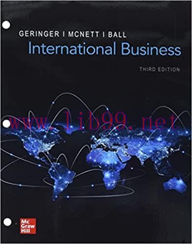 [PDF]ISE Ebook for International Business 3rd Edition [J. Michael Geringer]