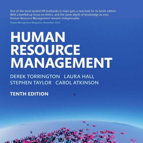 Human Resource Management 10th Edition by Torrington, Derek;