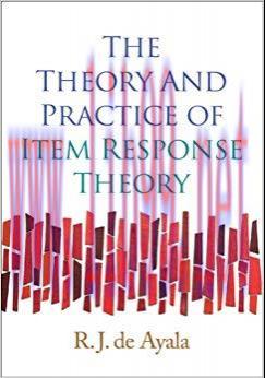 (PDF)The Theory and Practice of Item Response Theory (Methodology in the Social Sciences) 1st E...