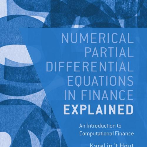 Numerical Partial Differential Equations in Finance Explained 1137435682