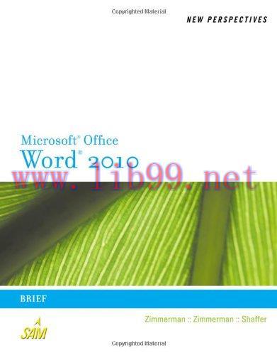 [FOX-Ebook]New Perspectives on Microsoft Word 2010: Brief