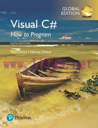 [FOX-Ebook]Visual C# How to Program, Global Edition, 6th Edition
