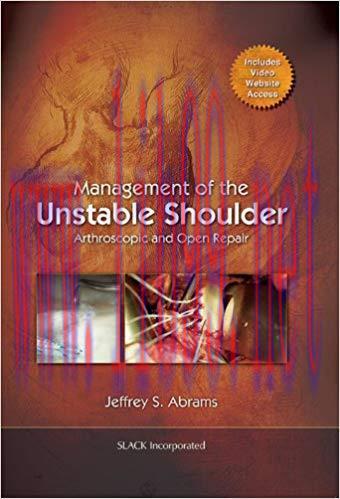 [PDF]Management of the Unstable Shoulder Arthroscopic and Open Repair