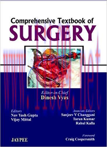 [PDF]Comprehensive Textbook of Surgery