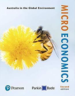Microeconomics Australia in the Global Environment 2nd Australian Edition Parkin Bade