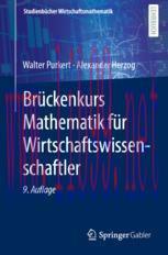 [PDF]Br&uuml;ckenkurs Mathematik f&uuml;r Wirtschaftswissenschaftler
