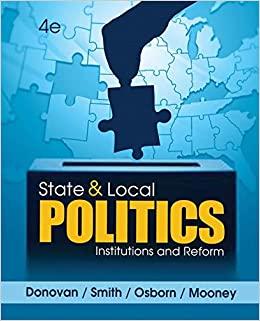 (PDF)State and Local Politics Institutions and Reform