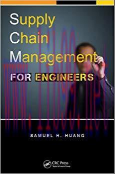 (PDF)Supply Chain Management for Engineers 1st Edition