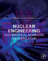 [PDF]Nuclear Engineering Mathematical Modeling and Simulation
