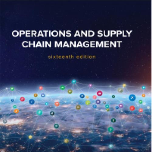 Operations and Supply Chain Management 16th Edition By F. Robert Jacobs 120Yuan