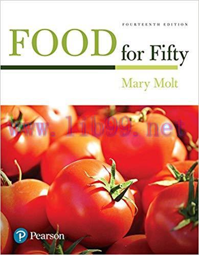 (PDF)Food for Fifty 14th Edition by Mary K. Molt