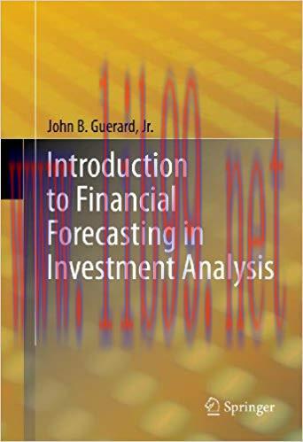 (PDF)Introduction to Financial Forecasting in Investment Analysis 2013 Edition