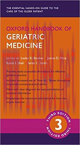 (PDF)Oxford Handbook of Geriatric Medicine (Oxford Medical Handbooks) 3rd Edition