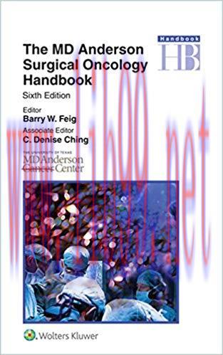 (PDF)The MD Anderson Surgical Oncology Handbook 6th Edition