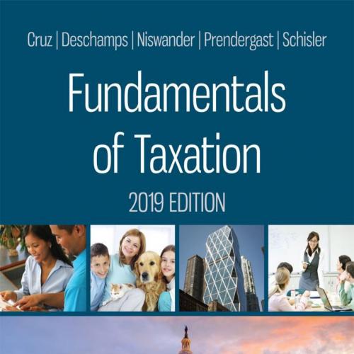 Fundamentals of Taxation 2019 Edition
