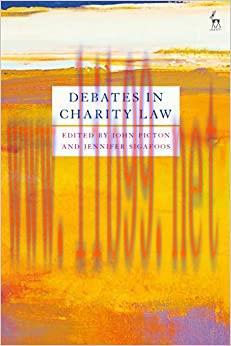 (PDF)Debates in Charity Law