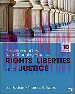 (PDF)Constitutional Law for a Changing America: Rights, Liberties, and Justice