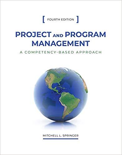 (PDF)Project and Program Management A Competency-Based Approach, Fourth Edition 4th Edition