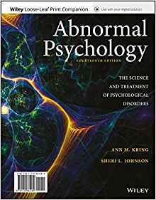 Abnormal Psychology The Science and Treatment of Psychological Disorders 14th Edition PDF+HTML